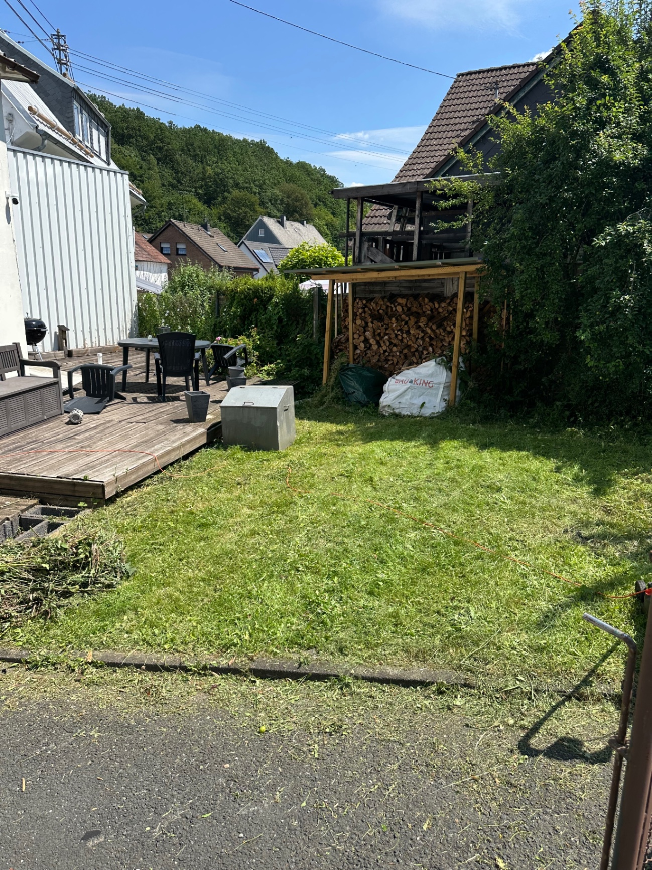 Aufgeräumter Garten
